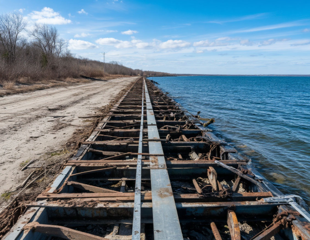 ukreplenie-beregovoj-linii-shpuntom